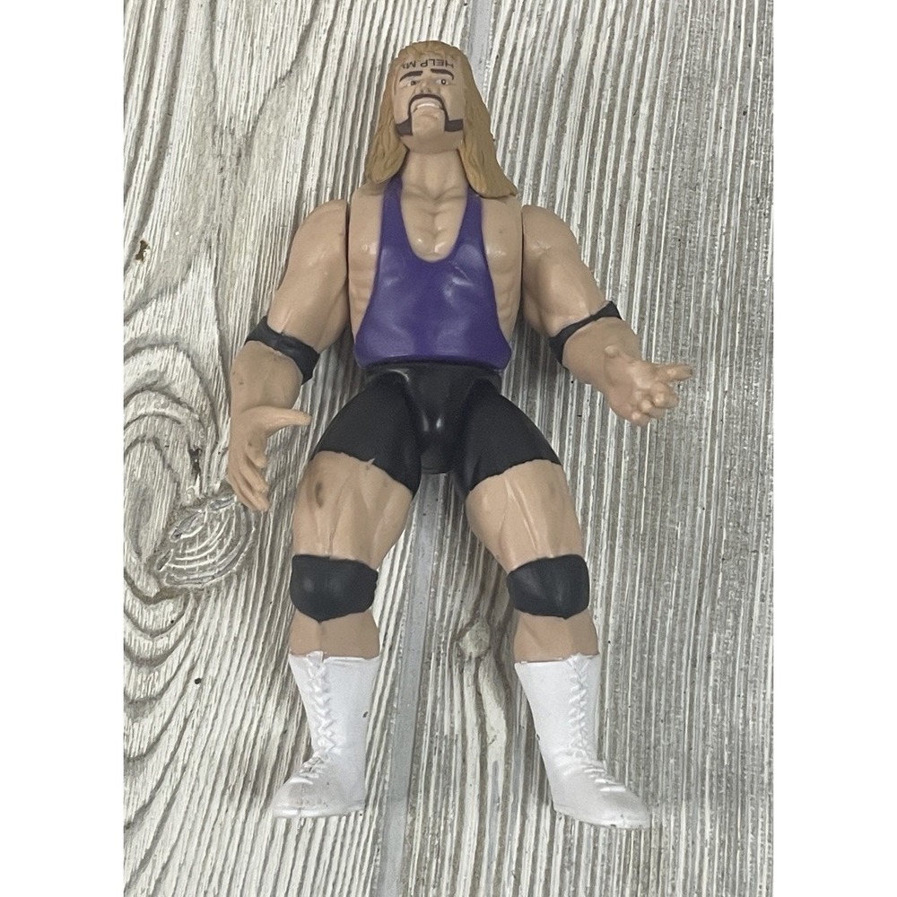 JAKKS Pacific Al Snow WWE Bone Crunching Action Wrestiling Action Figure 1996